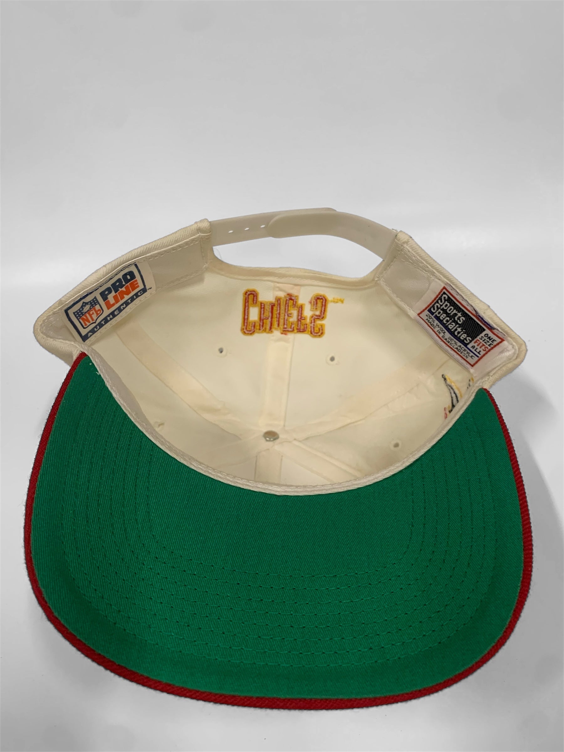 Vintage Kansas City Chiefs Hat SnapBack Sports Specialties Pro Line