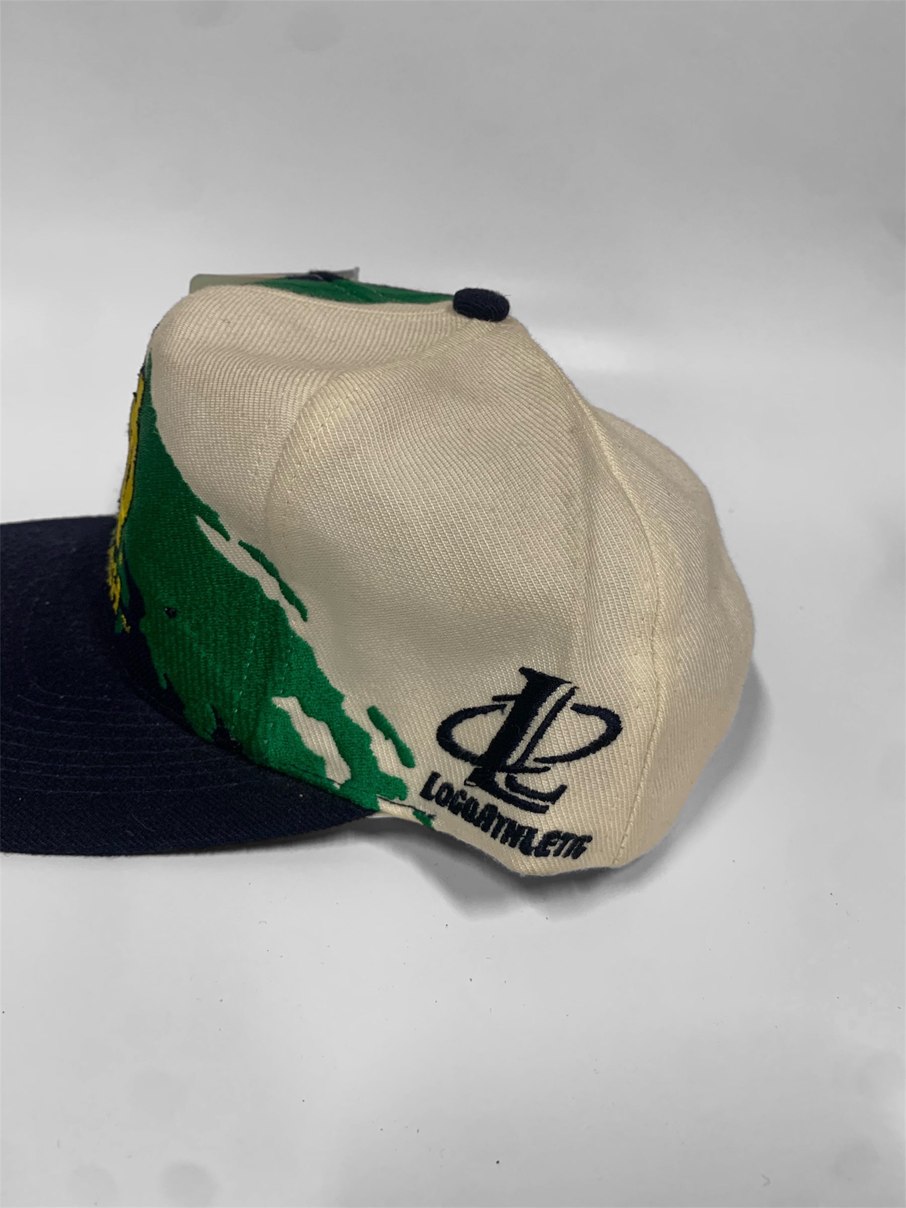 Notre Dame Fighting Irish Logo Athletic Splash Vintage Snapback Cap