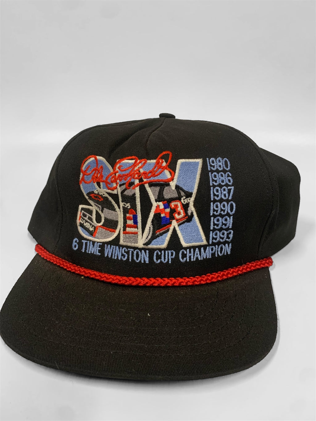 Dale Earnhardt 6 Time Winston Cup Champion